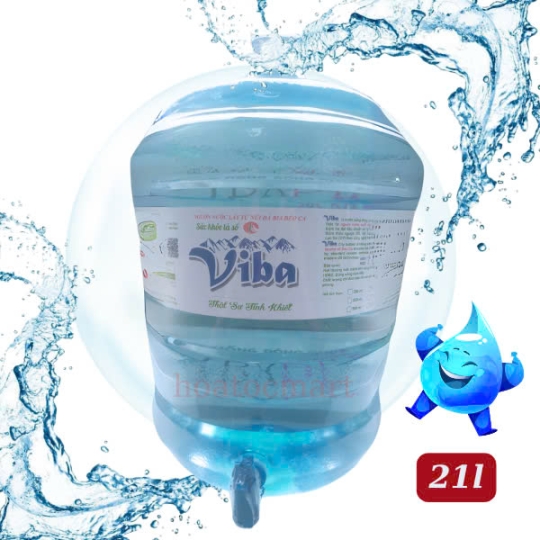 Nước Uống Đóng Bình Viba 21L